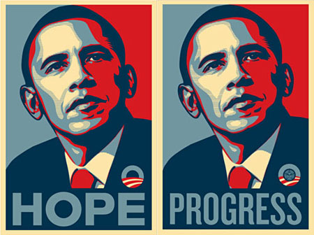 奥巴马风格海报